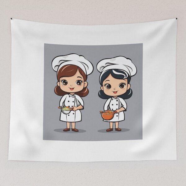 Item preview, Cute Chicken Chef Holding Spatula Cartoon Vector Icon Illustration designed and sold by hjian8219.