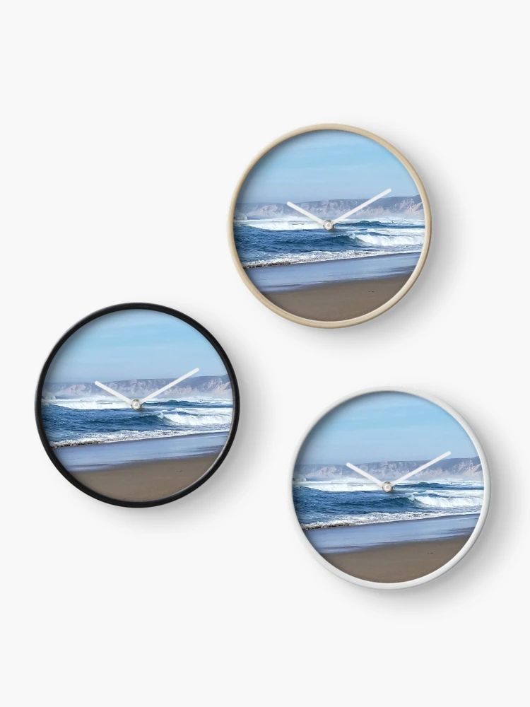 Thumbnail 3 of 4, Clock, Point Reyes California designed and sold by HeartisticSoul.