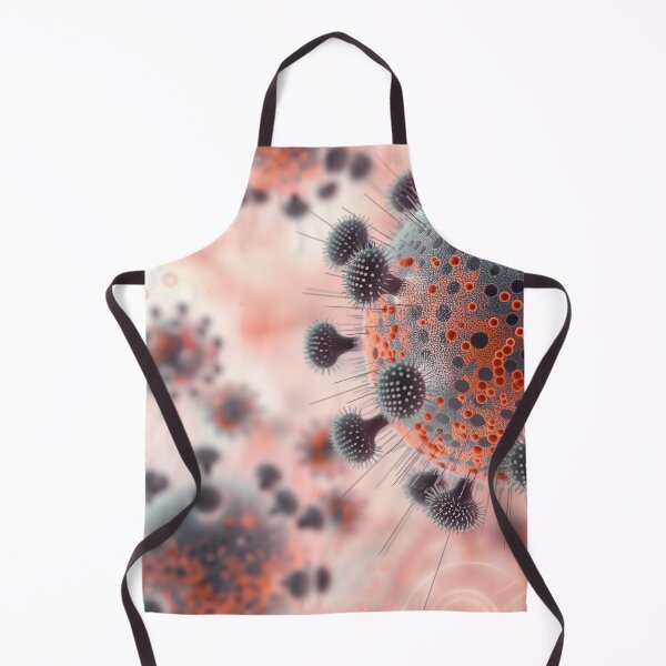 Item preview, Unseen Forces, Unstoppable Impact - Pink Microscope Germs designed and sold by ljgift.