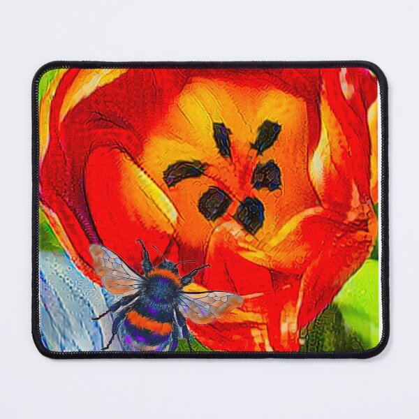 Item preview, Tulip with Fantasy Bee designed and sold by tsquare48.