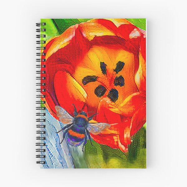 Item preview, Tulip with Fantasy Bee designed and sold by tsquare48.