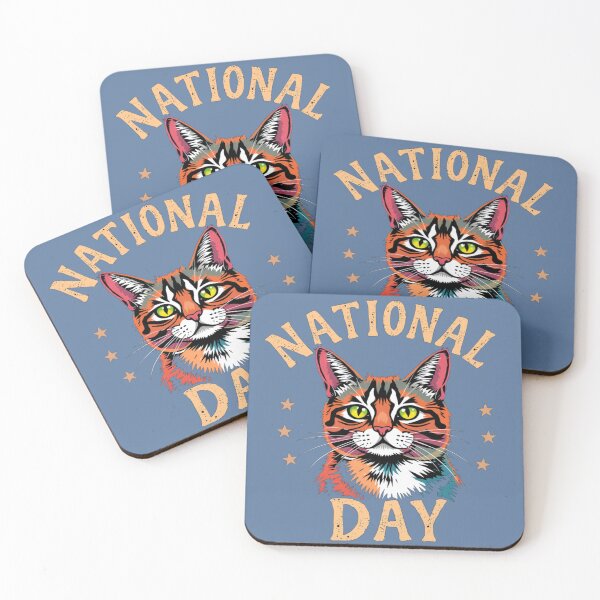 Item preview, National Cat Day designed and sold by ElenaHrubes.