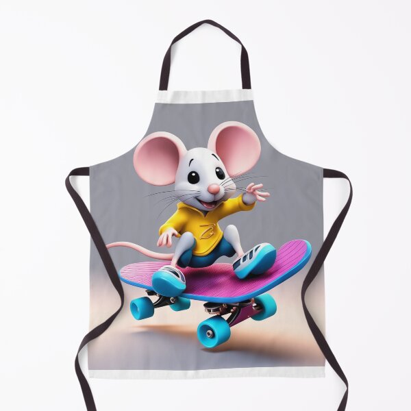 Item preview, Cute Mouse Playing Skateboard Cartoon Vector Icon Illustration designed and sold by hjian8219.