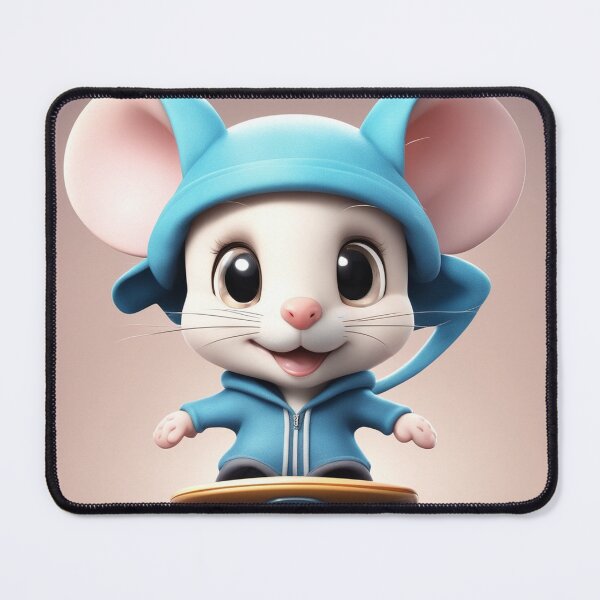 Item preview, Cute Mouse Playing Skateboard Cartoon Vector Icon Illustration designed and sold by hjian8219.
