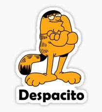 Despacito Garfield Sticker
