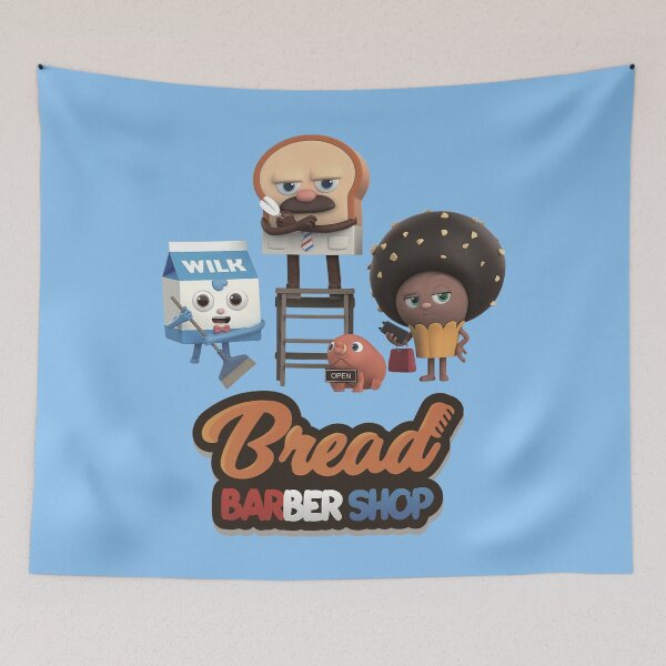 Item preview, Bread Barber Shop; Light Blue designed and sold by Marco Bottiglieri.