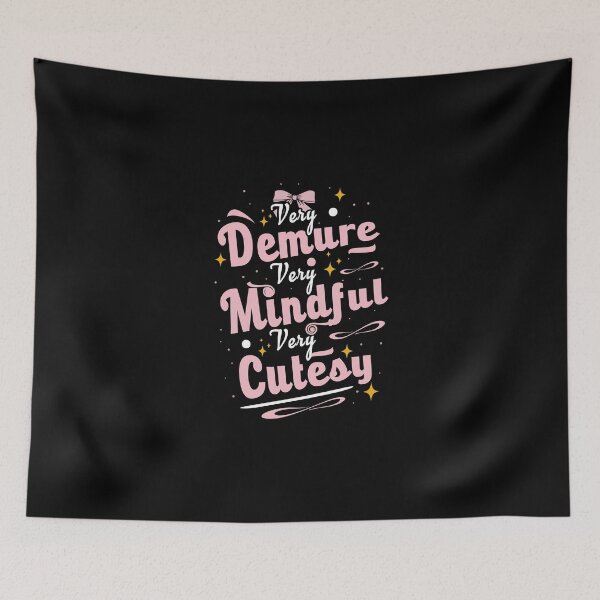 Item preview, Very demure, Very Mindful, Very Cutesy designed and sold by Aymanerachif.