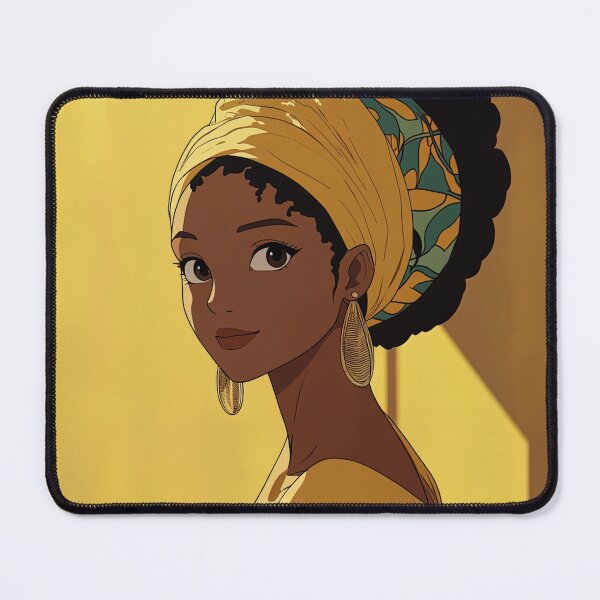 Item preview, Cape Verdean woman | Anime style designed and sold by ComicsFactory.
