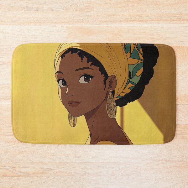 Item preview, Cape Verdean woman | Anime style designed and sold by ComicsFactory.