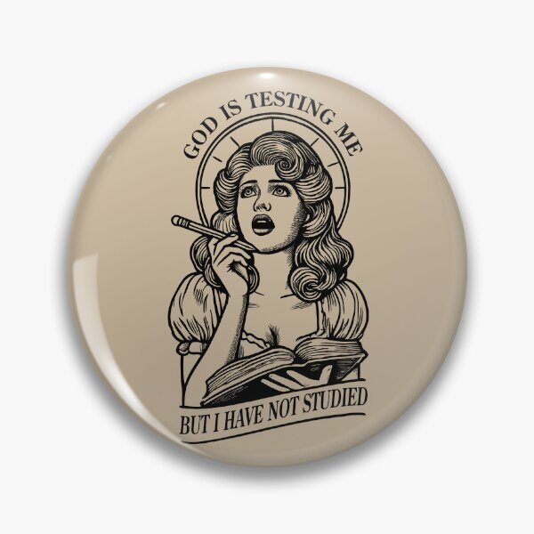 Item preview, GOD IS TESTING ME BUT I HAVE NOT STUDIED - Black designed and sold by Glory After Tears.