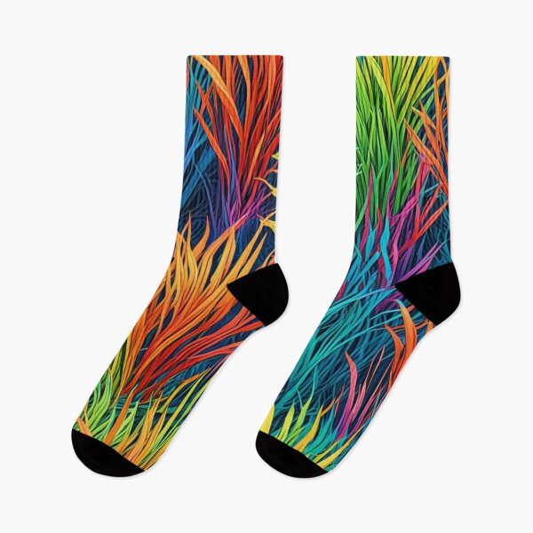 Item preview, Abstract Colorful Sea Grass Pattern designed and sold by calibrit.