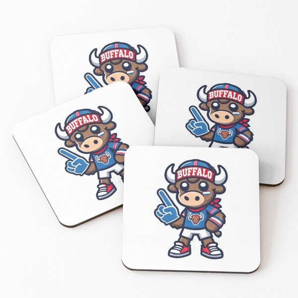 Item preview, Buffalo Fan Mascot designed and sold by pixelpulsenyc.