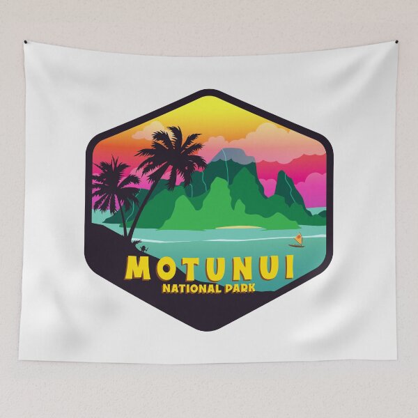Item preview, Motunui National Park designed and sold by Hanneliza.