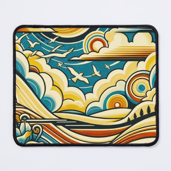 Item preview, Retro landscape designed and sold by @seis41.