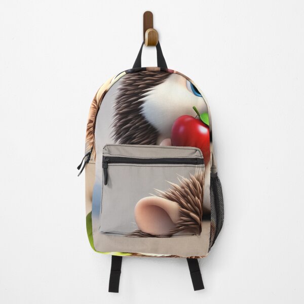 Item preview, Cute Hedgehog Eating Apple Cartoon Vector Icon Illustration designed and sold by hjian8219.