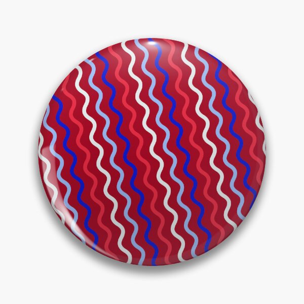 Item preview, Vivid Prismatic Polychrome Rainbow Jagged Waves Wavy Lines designed and sold by EvergreenMotifs.