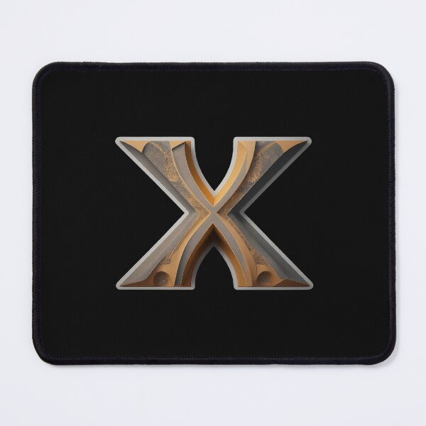 Item preview, X Letter Essential Alphabet Symbol Logo Series 1 designed and sold by Psycho-Crazy.