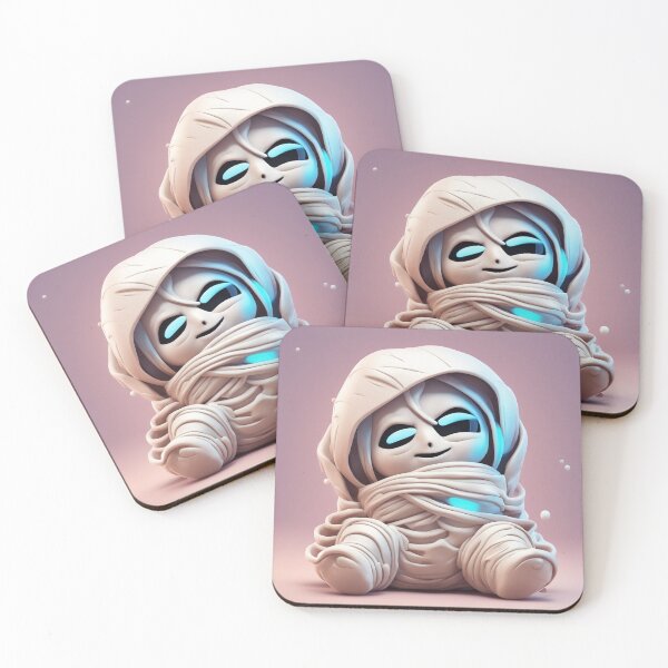 Item preview, Cute Mummy Sleepy Cartoon Vector Icon Illustration designed and sold by hjian8219.