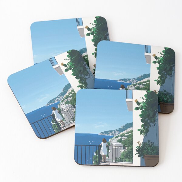 Item preview, Capri, Italy | Anime style designed and sold by ComicsFactory.