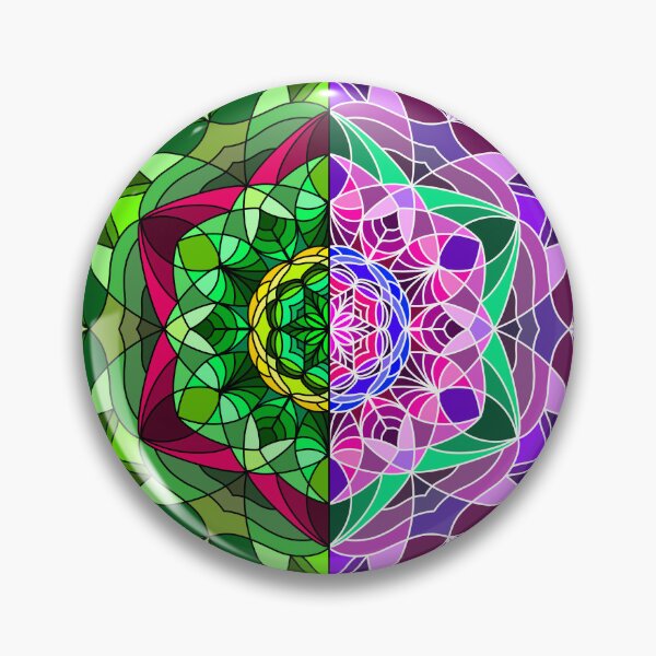 Item preview, Leafy Flower Mandala designed and sold by SilverFantasy.