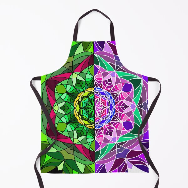 Item preview, Leafy Flower Mandala designed and sold by SilverFantasy.