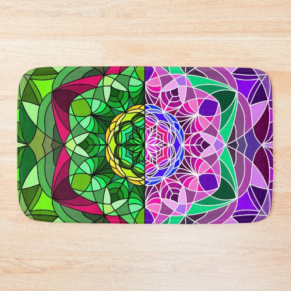 Item preview, Leafy Flower Mandala designed and sold by SilverFantasy.