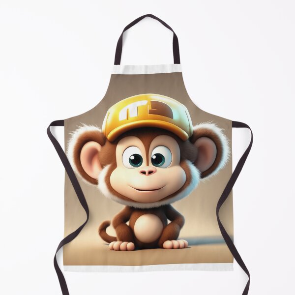 Item preview,  Cute Monkey Gas Station Cartoon Vector Icon Illustration designed and sold by hjian8219.