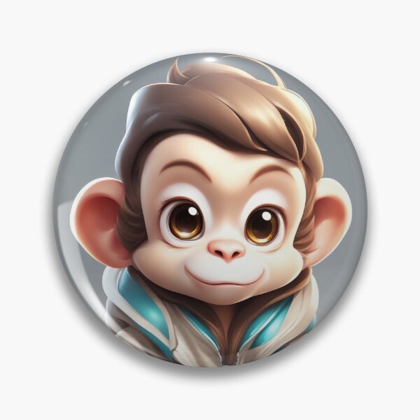 Item preview,  Cute Monkey Gas Station Cartoon Vector Icon Illustration designed and sold by hjian8219.