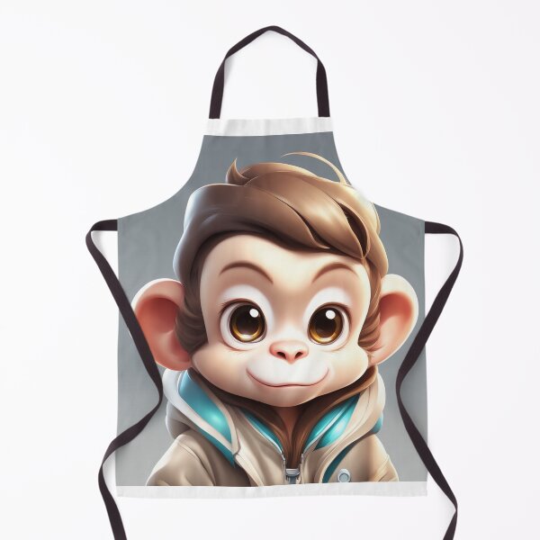 Item preview,  Cute Monkey Gas Station Cartoon Vector Icon Illustration designed and sold by hjian8219.