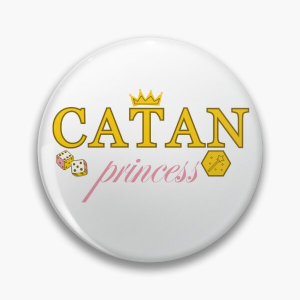 Artikelvorschau, Catan Prinzessin mit Würfel, Krone und Zauberstab entworfen und verkauft von cherrytheory.
