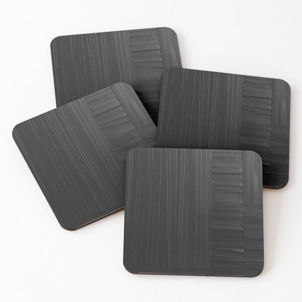 Item preview, modern minimalist black design decoration designed and sold by kusamono-art.