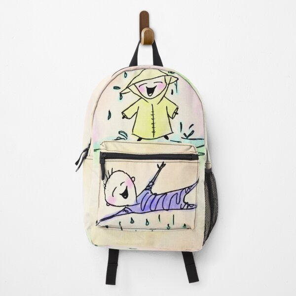 Item preview, Drops of Laughter , whimsical illustration  designed and sold by Juujuubear.