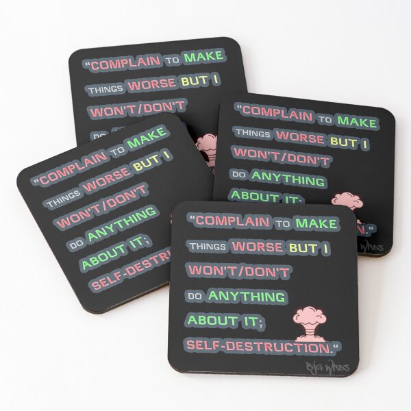Item preview, "COMPLAIN..." Quote 08/23/2024 designed and sold by BJGWRDS.