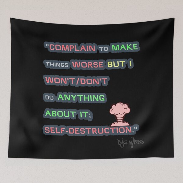 Item preview, "COMPLAIN..." Quote 08/23/2024 designed and sold by BJGWRDS.