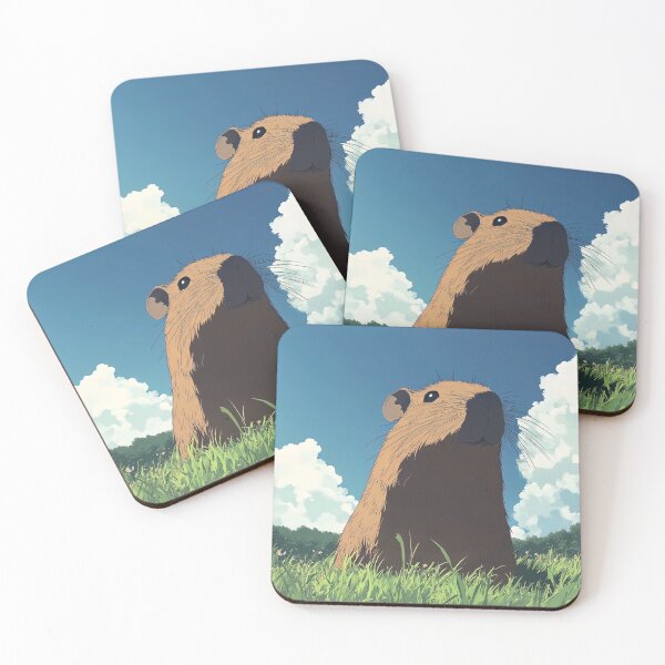 Item preview, Capybara | Anime style designed and sold by ComicsFactory.