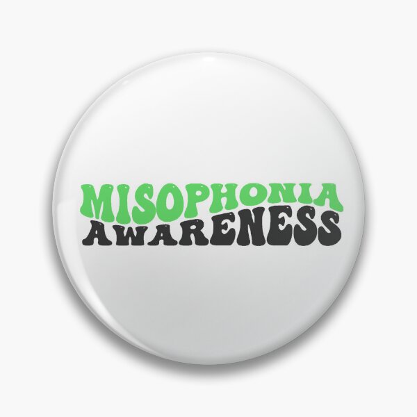 Item preview, Misophonia Awareness (green/grey) designed and sold by MisoMind.