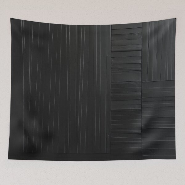 Item preview, modern minimalist black design decoration designed and sold by kusamono-art.