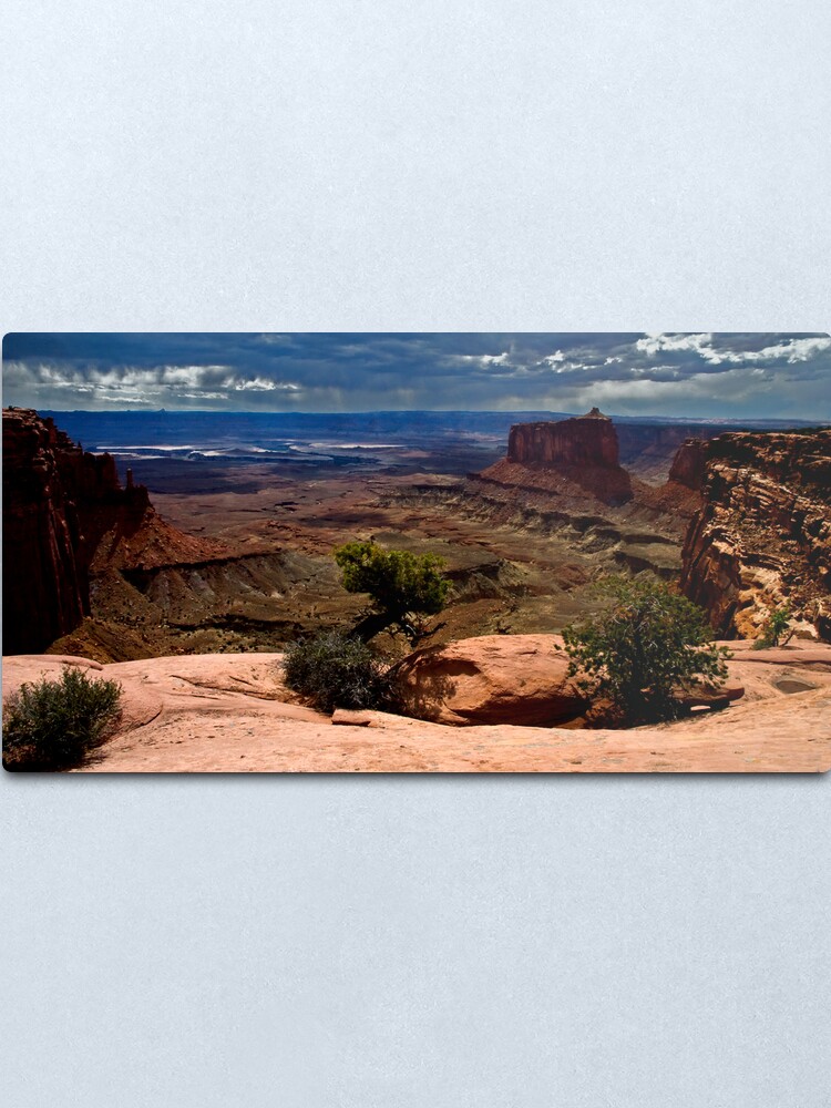 Alternate view of sun storm Metal Print