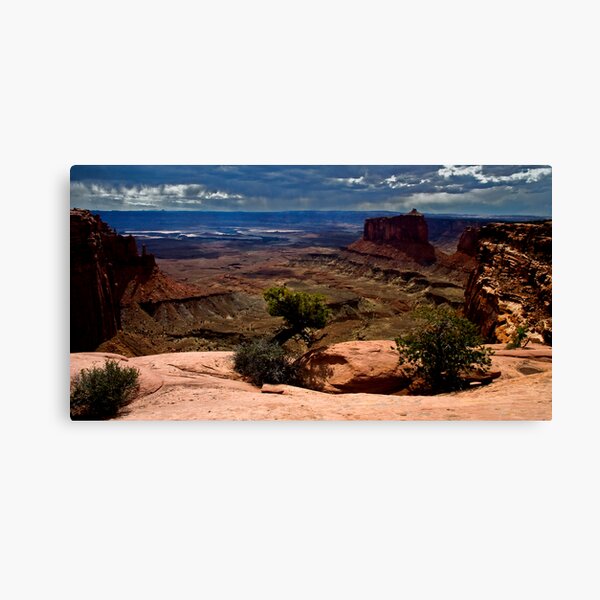 sun storm Canvas Print