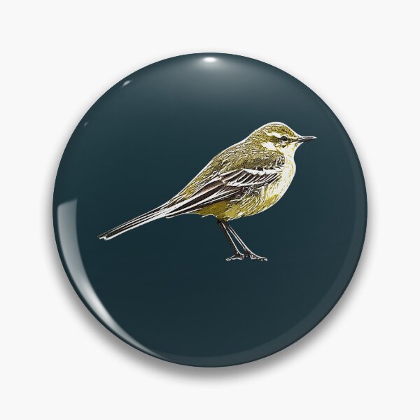 Item preview, Western Yellow Wagtail White Alternate Design  designed and sold by designsasstultd.