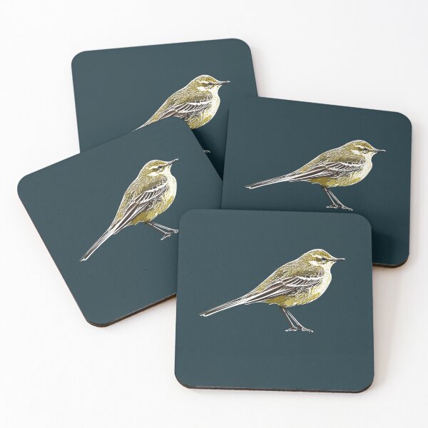 Item preview, Western Yellow Wagtail White Alternate Design  designed and sold by designsasstultd.