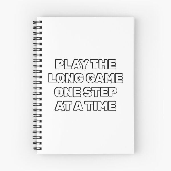 Item preview, Play the long game one step at a time designed and sold by Inspirationmotivation.