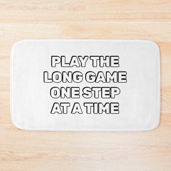 Item preview, Play the long game one step at a time designed and sold by Inspirationmotivation.