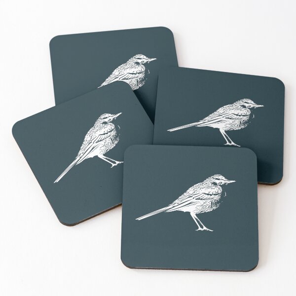 Item preview, Western Yellow Wagtail White Design  designed and sold by designsasstultd.