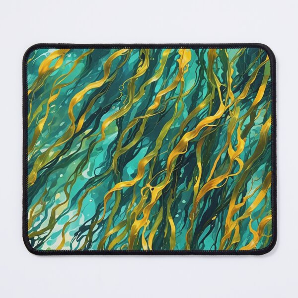 Item preview, Abstract Colorful Sea Kelp Pattern designed and sold by calibrit.