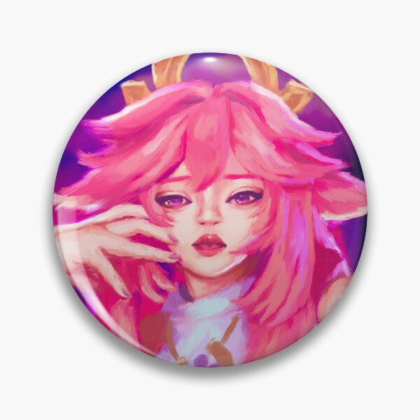 Item preview, Yae Miko Sakura Fox Spirit Geshin Impact fan art designed and sold by craftsanime.