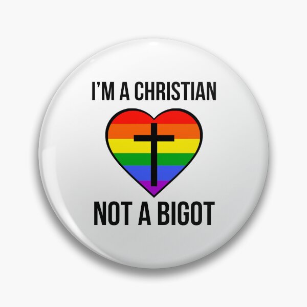 Item preview, Christian and not a bigot  designed and sold by Rachel the Artist .