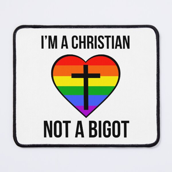 Item preview, Christian and not a bigot  designed and sold by Rachel the Artist .