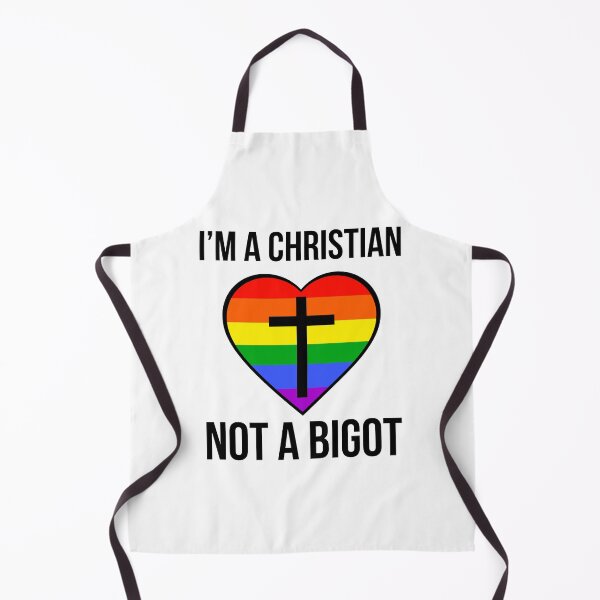 Item preview, Christian and not a bigot designed and sold by Rachel the Artist .