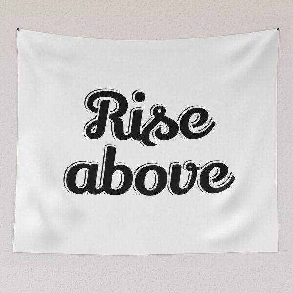 Item preview, Rise above - short motivational phrases designed and sold by Inspirationmotivation.